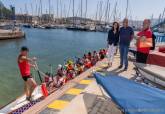 Visita concejala Educacin Talleres del Mar Escuelas de Verano