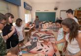 Visita concejala Educación Verano con Arte Escuelas de Verano