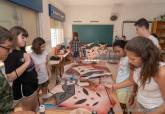 Visita concejala Educacin Verano con Arte Escuelas de Verano