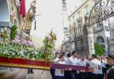 Procesin de la Virgen del Carmen por las calles del centro de la ciudad