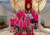 Recepcin de jugadoras Club Baloncesto Cartagena Palacio Consistorial