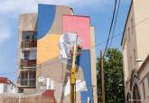 Mural de arte urbano homenaje a Paco Martn