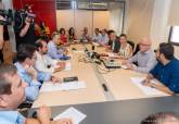 Reunin Ayuntamiento de Cartagena y UPCT