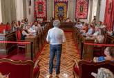 Intervencin vecinos en el Pleno extraordinario por el estado del Mar Menor del 22 de agosto