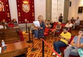 Intervencin vecinos en el Pleno extraordinario por el estado del Mar Menor del 22 de agosto