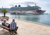 Cruceristas Jewel of the Seas y Britannia en Cartagena