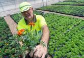 Preparaci�n de plantaci�n en el Vivero Municipal 