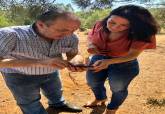 Comienzo de los trabajos para el estudio de caracterizacin del suelo del entorno de la balsa de San Agustn