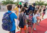 Visita al colegio Atalaya en el primer da de clase