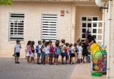 Visita al colegio Atalaya en el primer da de clase