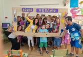 Visita al colegio de Educacin Especial Primitiva Lpez en el primer da de clase