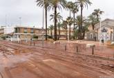 El Gobierno municipal supervisa la recuperacin del litoral del Mar Menor y las zonas oeste y norte afectadas por la gota fra