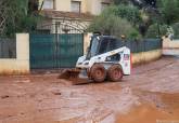 El Gobierno municipal supervisa la recuperacin del litoral del Mar Menor y las zonas oeste y norte afectadas por la gota fra