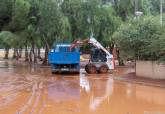 El Gobierno municipal supervisa la recuperacin del litoral del Mar Menor y las zonas oeste y norte afectadas por la gota fra