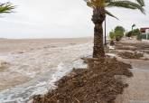 El Gobierno municipal supervisa la recuperación del litoral del Mar Menor y las zonas oeste y norte afectadas por la gota fría
