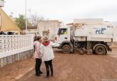 El Gobierno municipal supervisa la recuperacin del litoral del Mar Menor y las zonas oeste y norte afectadas por la gota fra