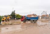 El Gobierno municipal supervisa la recuperacin del litoral del Mar Menor y las zonas oeste y norte afectadas por la gota fra