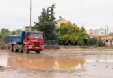 El Gobierno municipal supervisa la recuperacin del litoral del Mar Menor y las zonas oeste y norte afectadas por la gota fra