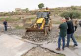 El Gobierno municipal supervisa la recuperacin del litoral del Mar Menor y las zonas oeste y norte afectadas por la gota fra