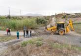 El Gobierno municipal supervisa la recuperacin del litoral del Mar Menor y las zonas oeste y norte afectadas por la gota fra