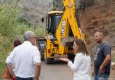 El Gobierno municipal supervisa la recuperacin del litoral del Mar Menor y las zonas oeste y norte afectadas por la gota fra