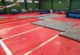 Desperfectos en instalaciones deportivas municipales por los efectos de la gota fra