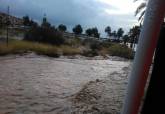 Intervenciones de bomberos con motivo de las lluvias torrenciales