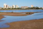 Playas cartageneras tras las labores de limpieza Gota Fria