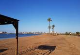 Playas cartageneras tras las labores de limpieza Gota Fria