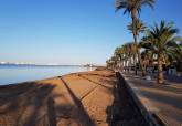 Playas cartageneras tras las labores de limpieza Gota Fria