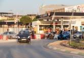 Corte de trfico en la Avenida de Vctor Beltr por las obras de canalizacin de pluviales de la Va Verde del Barrio de Peral