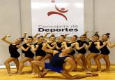 Entrenamientos del Club Rtmica Cartagena con el coregrafo internacional Anton Laine