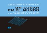 Antonio Campillo. Un lugar en el mundo