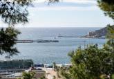 Faros de la Curra y Navidad en el puerto de Cartagena