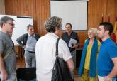 Visita de alumnos franceses al Edificio de la Milagrosa