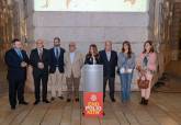 Proyeccin fachada del Palacio Consistorial sobre el Da de la Polio