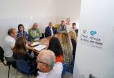 Reunión de la alcaldesa con los vecinos de Los Urrutias para hablar sobre las ayudas por las inundaciones