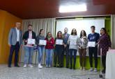 Visita concejala Educacin Irene Ruiz al IES Elcano como Escuela Embajadora del Parlamento Europeo