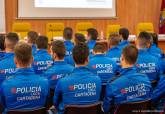 Recepcin de los nuevos alumnos de Polica Local de Cartagena en la ESPAC