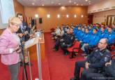 Recepción de los nuevos alumnos de Policía Local de Cartagena en la ESPAC