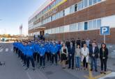 Recepcin de los nuevos alumnos de Polica Local de Cartagena en la ESPAC