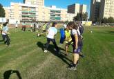 PROGRAMA MACROADE 'Aqu Jugamos Todos' con jugadores del Club Rugby Universitario Cartagena 