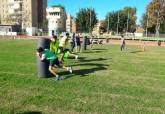 PROGRAMA MACROADE 'Aqu Jugamos Todos' con jugadores del Club Rugby Universitario Cartagena 