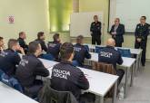 Recepcin de policas locales de Melilla en la ESPAC