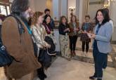 Visita de profesores Erasmus+ al Palacio Consistorial de Cartagena
