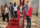 Visita de profesores Erasmus+ al Palacio Consistorial de Cartagena