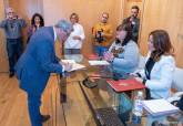 Firma del acuerdo de colaboracin para el Pacto Local para la prevencin de la exclusin social en Lo Campano y Los Mateos
