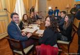 Reunin del consejero de Medio Ambiente y la consejera de Turismo de la Regin de Murcia con los alcaldes de los municipios del Mar Menor