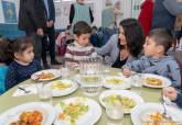 Puesta en marcha del nuevo comedor escolar del colegio Jos Mara de la Puerta