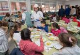 Puesta en marcha del nuevo comedor escolar del colegio Jos Mara de la Puerta